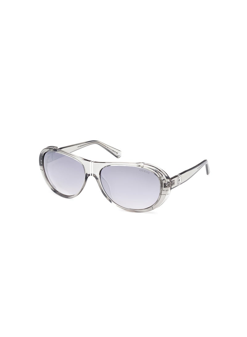 GUESS Men's UV Protection Pilot Sunglasses - GU0008120C62 - Lens Size: 62 Mm - Image 1